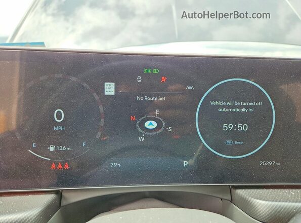 KMHL54JCXRA352858 2024 HYUNDAI SONATA Gray Սարքավորումների վահանակի տեսք