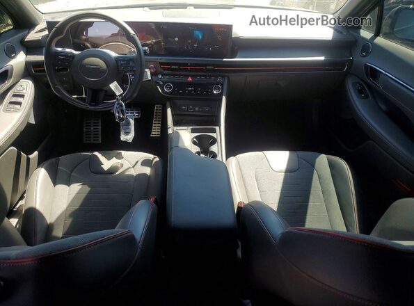 KMHL54JCXRA393944 2024 HYUNDAI SONATA Gray წინა პანელის ხედი