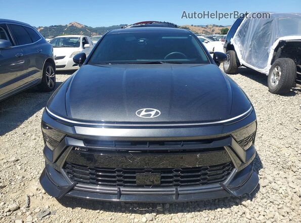 KMHL54JCXRA393944 2024 HYUNDAI SONATA Gray წინა ხედი