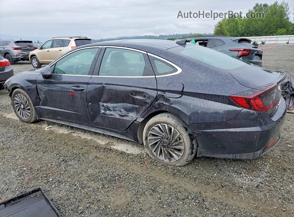 KMHL54JJ2PA080267 2023 HYUNDAI SONATA Синий Задняя левая четверть