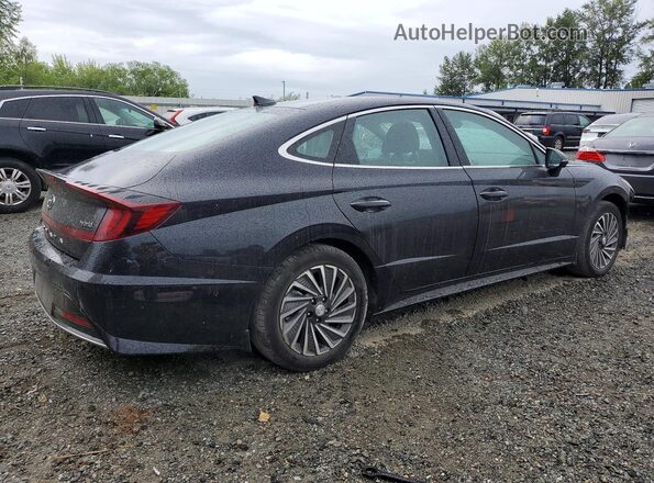 KMHL54JJ2PA080267 2023 HYUNDAI SONATA Синий Задняя правая четверть