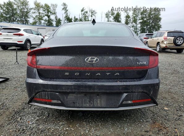 KMHL54JJ2PA080267 2023 HYUNDAI SONATA Синий Вид сзади