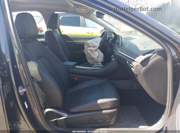 KMHL54JJ3PA072775 2023 HYUNDAI SONATA HYBRID Gray Widok wnętrza z przodu