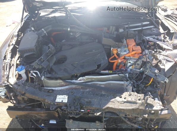 KMHL54JJ3PA072775 2023 HYUNDAI SONATA HYBRID Gray Widok z tyłu