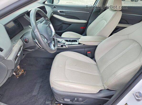KMHL54JJ3PA080150 2023 HYUNDAI SONATA White Front interior view