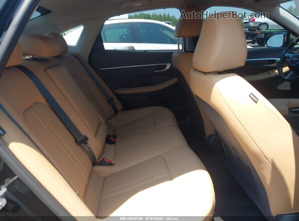 KMHL54JJ3RA091717 2024 HYUNDAI SONATA HYBRID Black Widok naklejki z numerem VIN