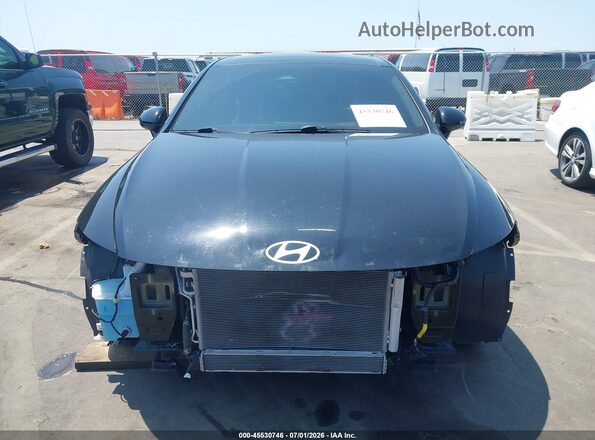 KMHL54JJ3RA091717 2024 HYUNDAI SONATA HYBRID Black Widok zestawu wskaźników