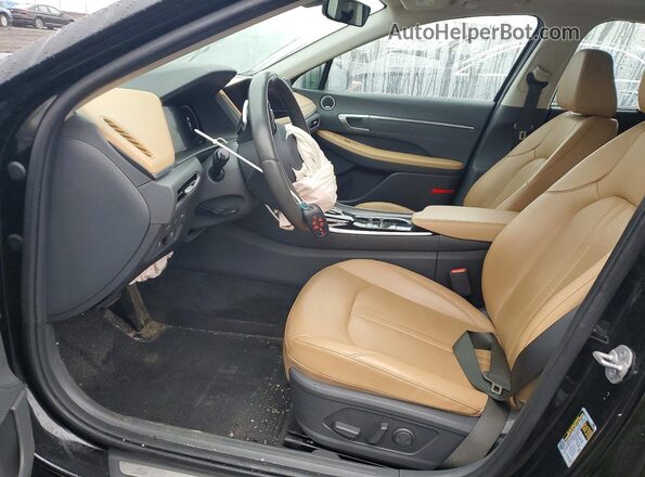KMHL54JJ4PA079122 2023 HYUNDAI SONATA Black Սալոնի դիմացի տեսք