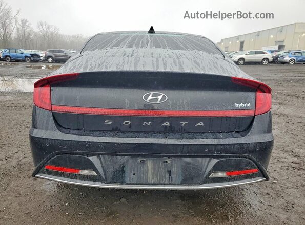 KMHL54JJ4PA079122 2023 HYUNDAI SONATA Black Հետևի տեսք