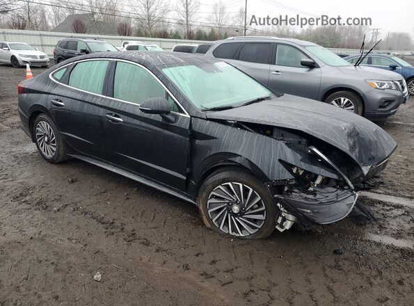KMHL54JJ4PA079122 2023 HYUNDAI SONATA Black Առջևի աջ