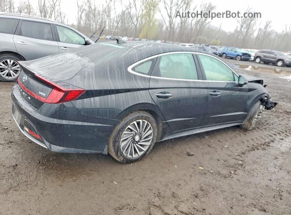 KMHL54JJ4PA079122 2023 HYUNDAI SONATA Black Հետևի աջ