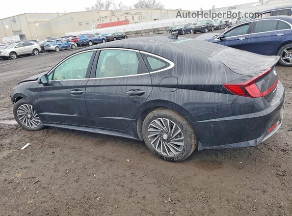 KMHL54JJ4PA079122 2023 HYUNDAI SONATA Black Հետևի ձախ