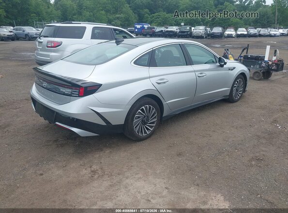 KMHL54JJ4SA104187 2025 HYUNDAI SONATA HYBRID Серебряный Задняя правая четверть
