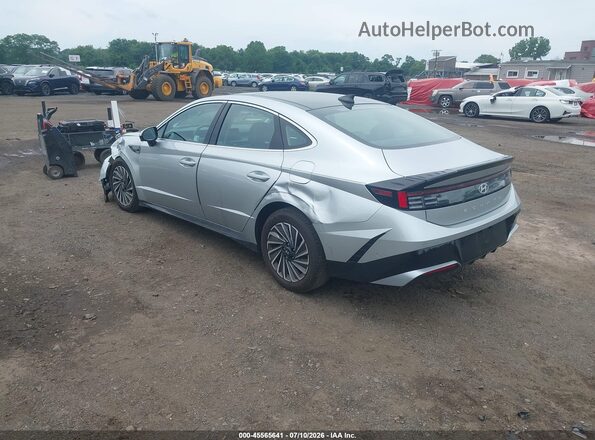 KMHL54JJ4SA104187 2025 HYUNDAI SONATA HYBRID Серебряный Задняя левая четверть