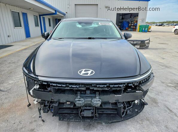 KMHL54JJ7SA124708 2025 HYUNDAI SONATA Black Widok z przodu