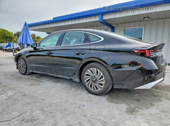 KMHL54JJ7SA124708 2025 HYUNDAI SONATA Black Tył lewy