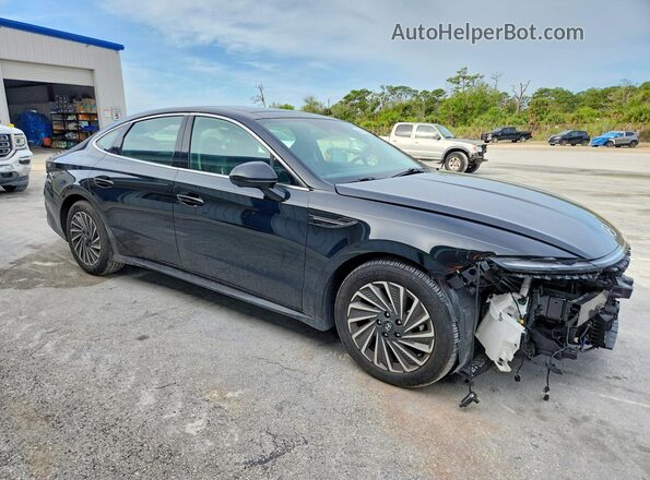 KMHL54JJ7SA124708 2025 HYUNDAI SONATA Black Przód prawy
