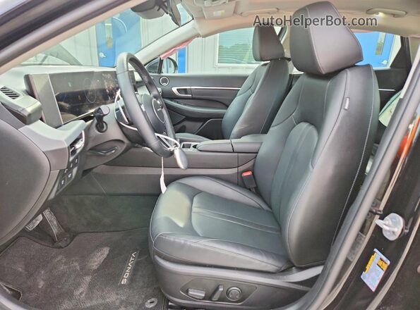 KMHL54JJ7SA124708 2025 HYUNDAI SONATA Black Widok wnętrza z przodu