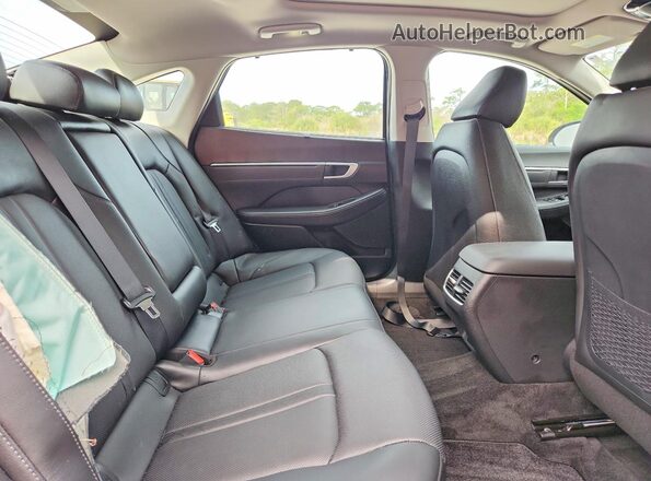 KMHL54JJ7SA124708 2025 HYUNDAI SONATA Black Widok tylnych siedzeń