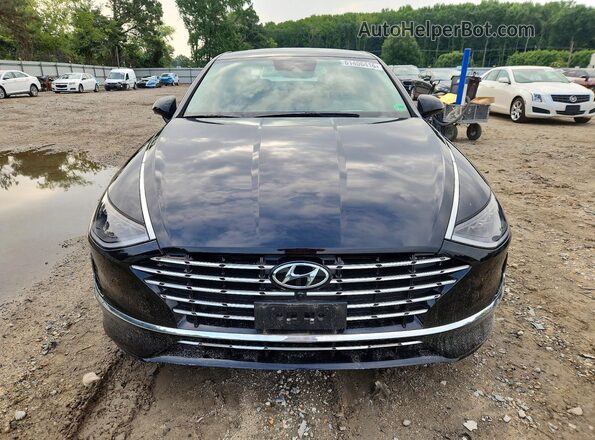 KMHL54JJ8MA034020 2021 HYUNDAI SONATA Черный Вид спереди