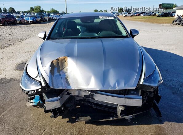 KMHL64JA0MA148753 2021 HYUNDAI SONATA Silver Դիմացի տեսք