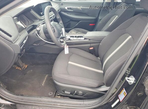 KMHL64JA0MA162605 2021 HYUNDAI SONATA Black Սալոնի դիմացի տեսք