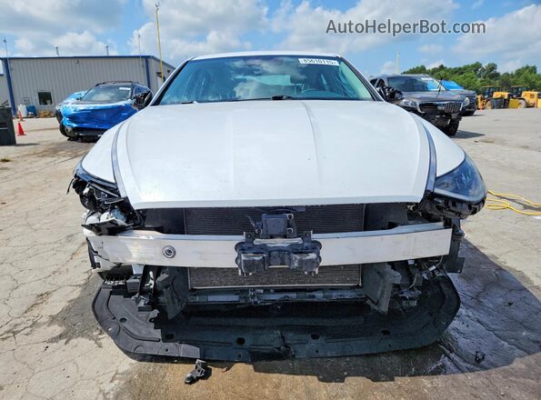 KMHL64JA0PA263907 2023 HYUNDAI SONATA White წინა ხედი