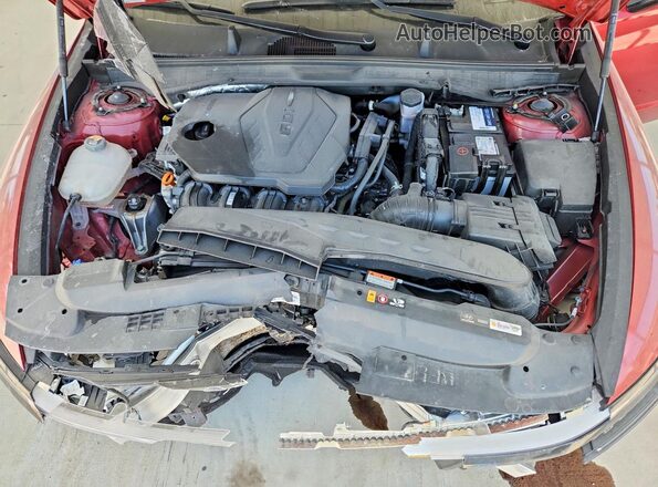 KMHL64JA0RA398811 2024 HYUNDAI SONATA Maroon Սալոնի հետևի տեսք