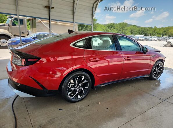 KMHL64JA0RA398811 2024 HYUNDAI SONATA Maroon 