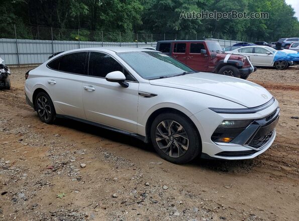 KMHL64JA0RA403134 2024 HYUNDAI SONATA White Передня права чверть