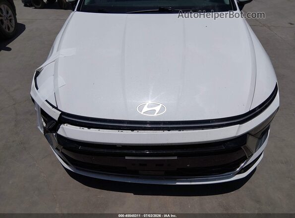 KMHL64JA0SA460861 2025 HYUNDAI SONATA White Vista del cuadro de instrumentos