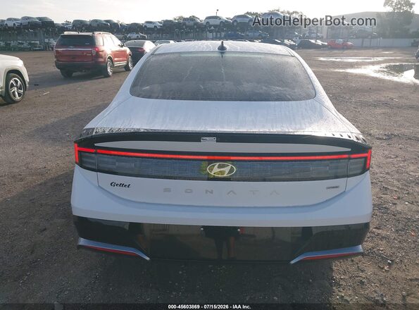 KMHL64JA0TA536337 2026 HYUNDAI SONATA White 