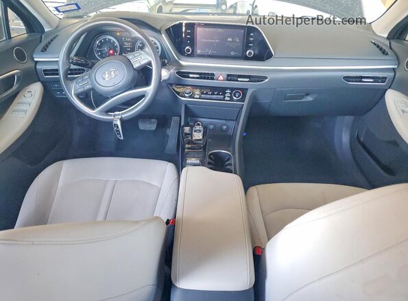 KMHL64JA1MA155775 2021 HYUNDAI SONATA Black Widok deski rozdzielczej