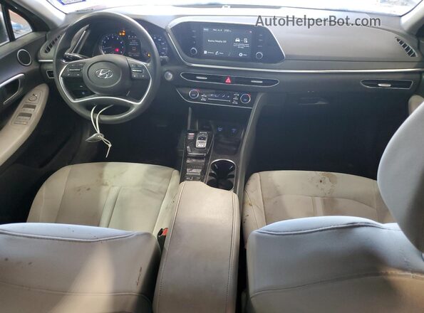 KMHL64JA1MA158532 2021 HYUNDAI SONATA Красный Панорамный вид салона 360°
