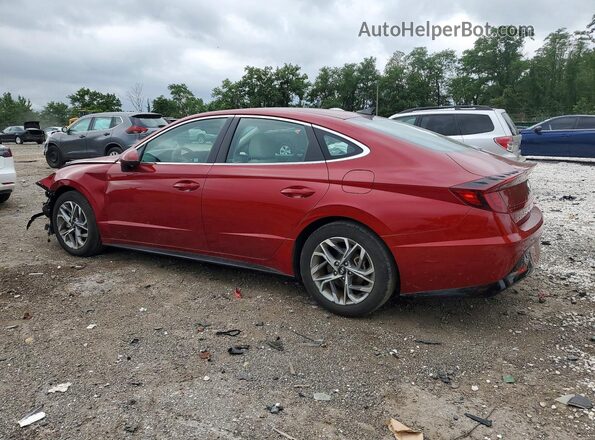 KMHL64JA1PA284894 2023 HYUNDAI SONATA Бордовый Задняя левая четверть