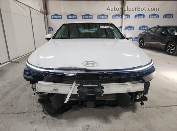 KMHL64JA1RA376509 2024 HYUNDAI SONATA White Vista de la etiqueta del VIN