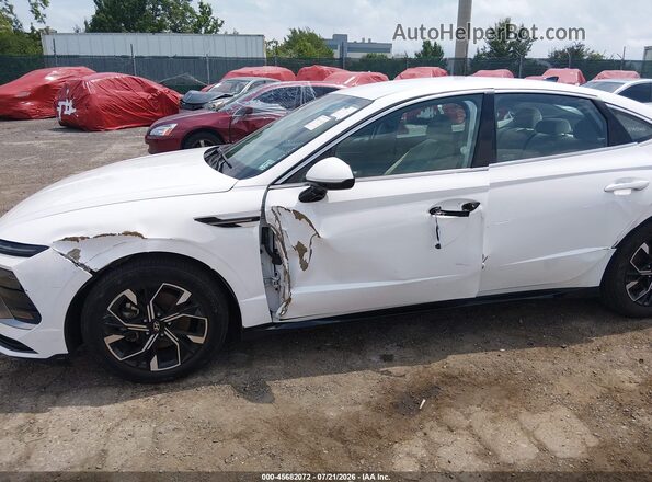 KMHL64JA1SA489317 2025 HYUNDAI SONATA White Դիմացի տեսք