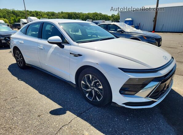 KMHL64JA1SA514622 2025 HYUNDAI SONATA White Передня права чверть