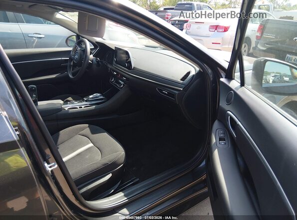 KMHL64JA2NA229707 2022 HYUNDAI SONATA Gray წინა სალონის ხედი