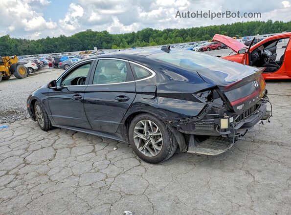 KMHL64JA2PA274794 2023 HYUNDAI SONATA Black Задня ліва чверть