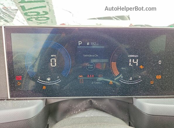 KMHL64JA2RA389849 2024 HYUNDAI SONATA White Vista del cuadro de instrumentos
