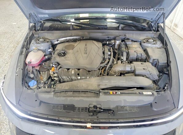 KMHL64JA2SA461820 2025 HYUNDAI SONATA Blue უკანა სალონის ხედი