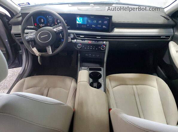 KMHL64JA2SA461820 2025 HYUNDAI SONATA Blue წინა პანელის ხედი