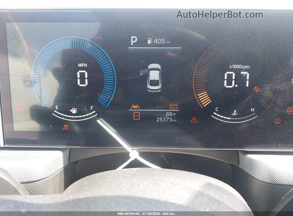 KMHL64JA2SA489214 2025 HYUNDAI SONATA Gray უკანა სავარძლების ხედი