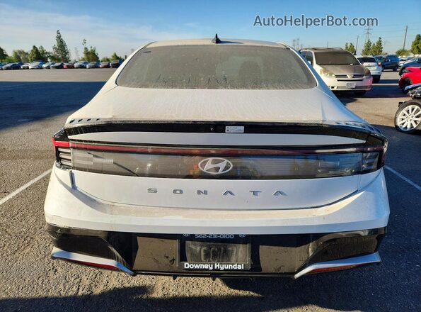 KMHL64JA2SA514242 2025 HYUNDAI SONATA White უკანა ხედი