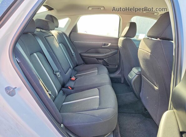 KMHL64JA2SA514242 2025 HYUNDAI SONATA White უკანა სალონის ხედი