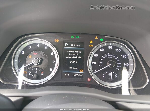 KMHL64JA3NA215816 2022 HYUNDAI SONATA Gray Vista de los asientos traseros