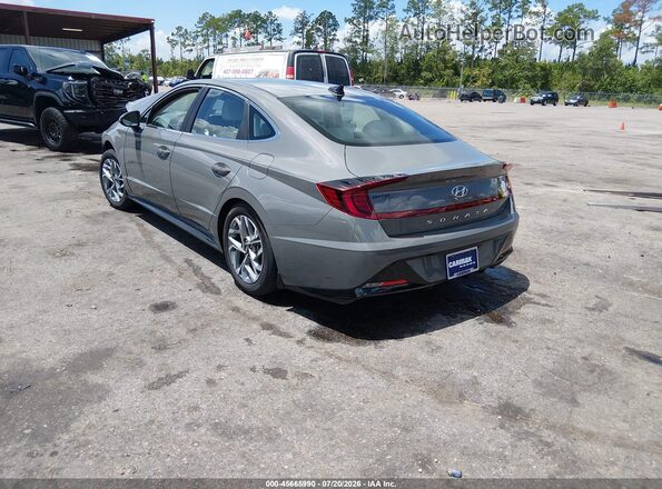KMHL64JA3NA215816 2022 HYUNDAI SONATA Gray Trasero izquierdo