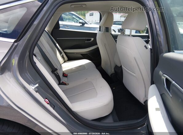 KMHL64JA3NA215816 2022 HYUNDAI SONATA Gray Vista de la etiqueta del VIN
