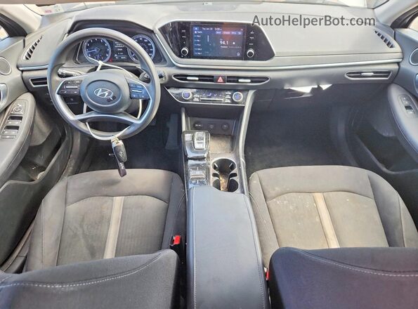 KMHL64JA3NA245530 2022 HYUNDAI SONATA Gray Вид панелі приладів